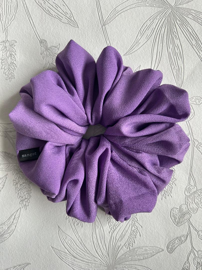 Large Amethyst Scrunchie