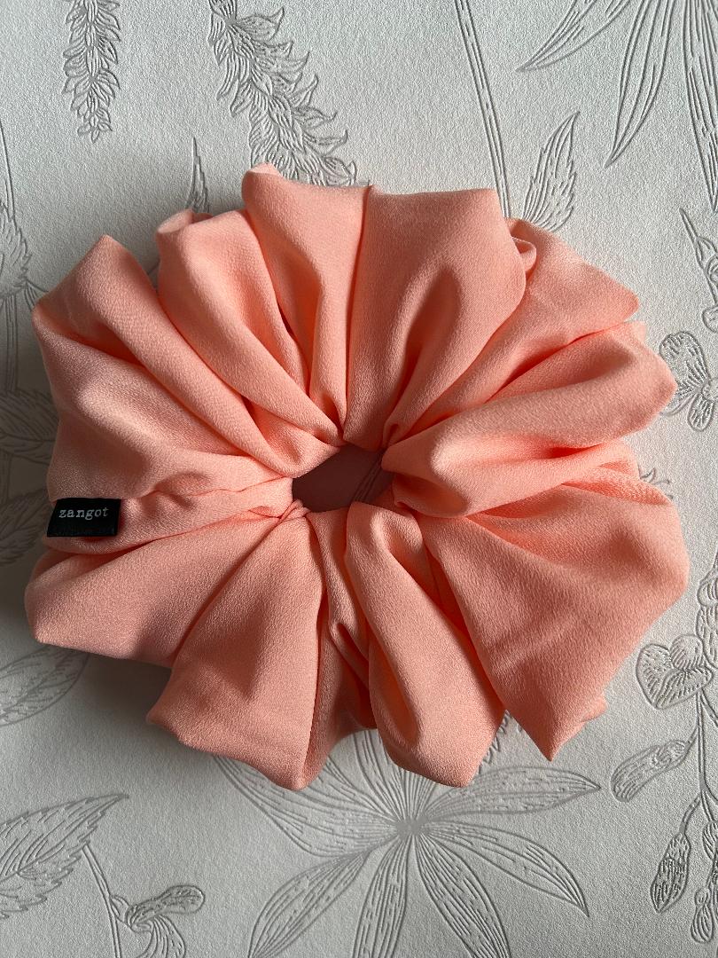 Large Salmon Scrunchie