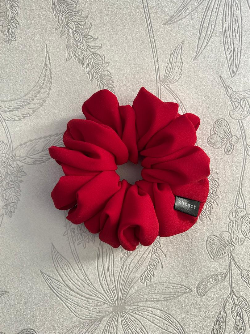 Medium Red Scrunchie